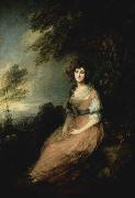 Thomas Gainsborough Mrs. Richard B. Sheridan oil